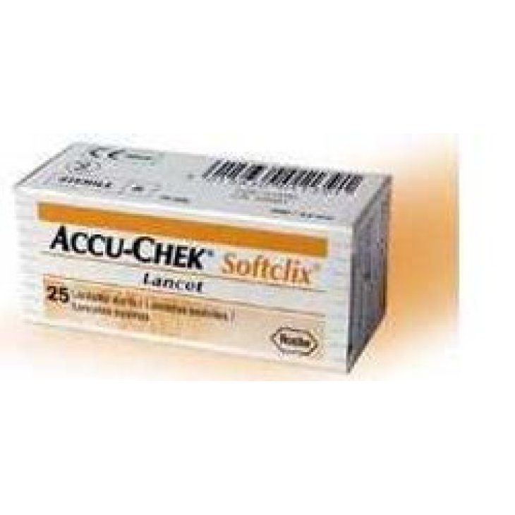 ACCU CHEK SOFTCLIX LANC  25PZ