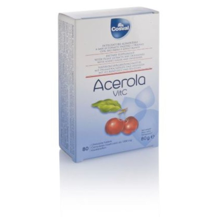 ACEROLA+Vit.C 80 Tav.75gCOSVAL