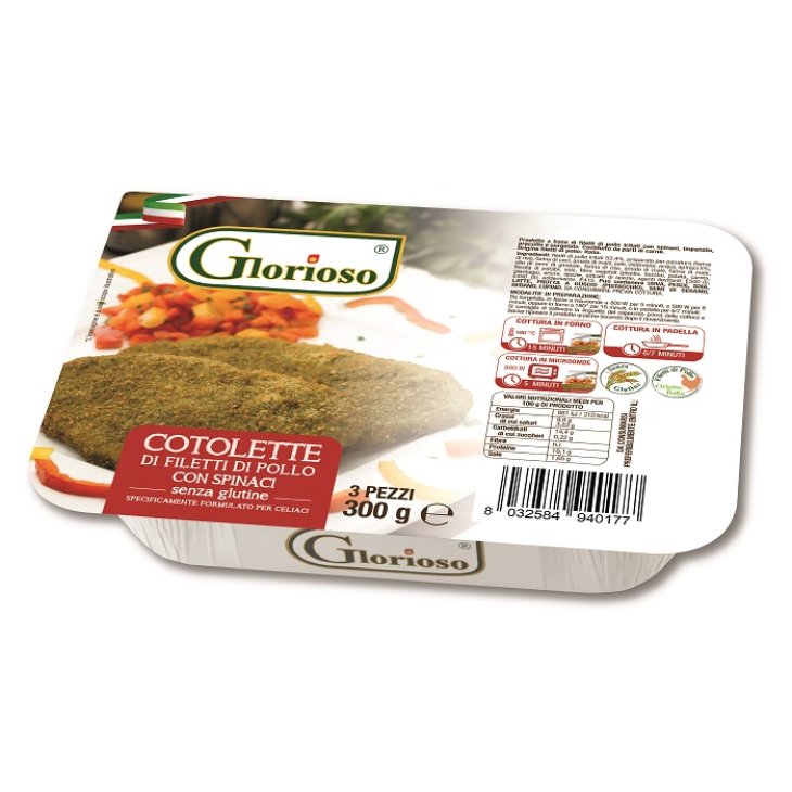 COTOLETTA C/SPINACI SURGELATA