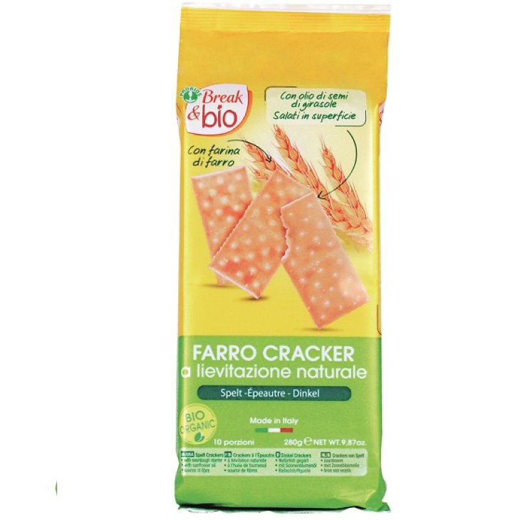 B&B CRACKERS FARRO C/SALE 280G