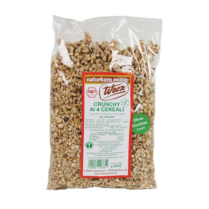 WERZ CRUNCHY 4 CEREALI 250G