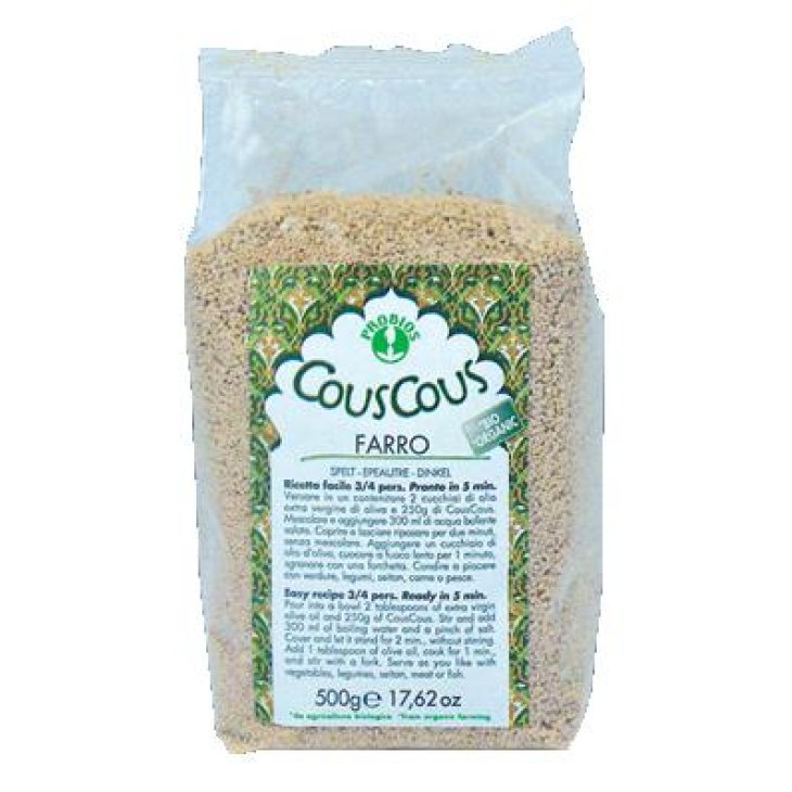 COUS COUS INTEGRALE FARRO 500G COUS COUS INTEGRALE FARRO 500G