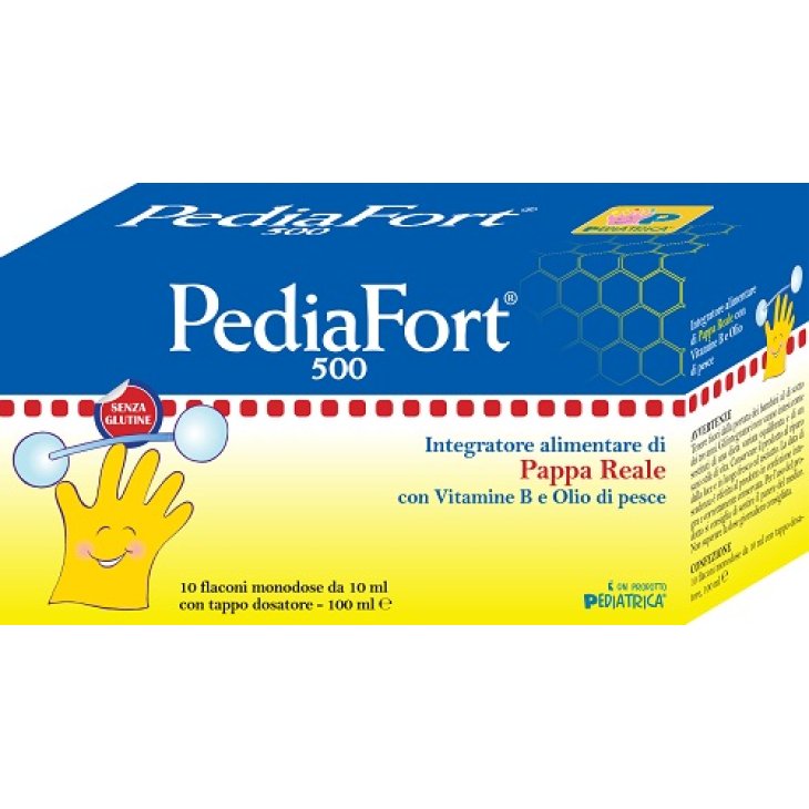 PEDIAFORT 500 INT MVIT 10FL