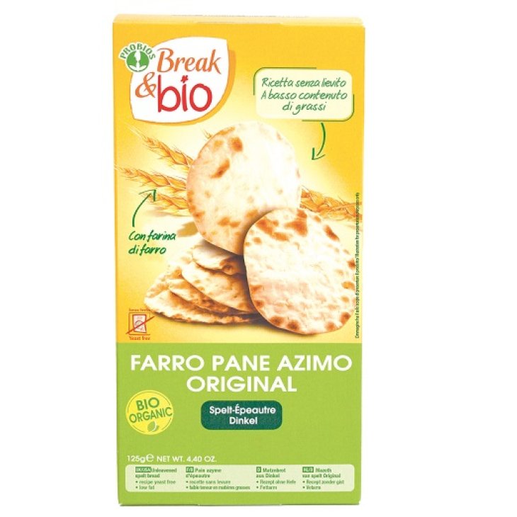 B&B PANE AZIMO FARRO ORIG 125G