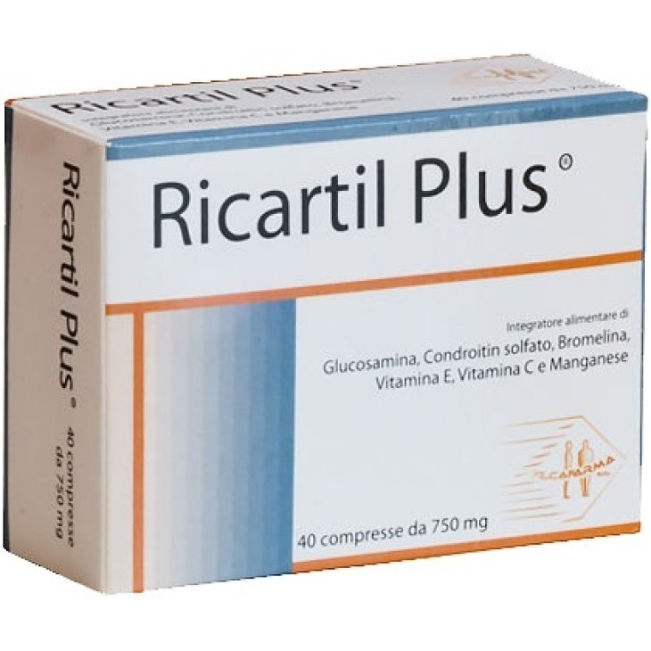 RICARTIL PLUS 40CPR 900MG