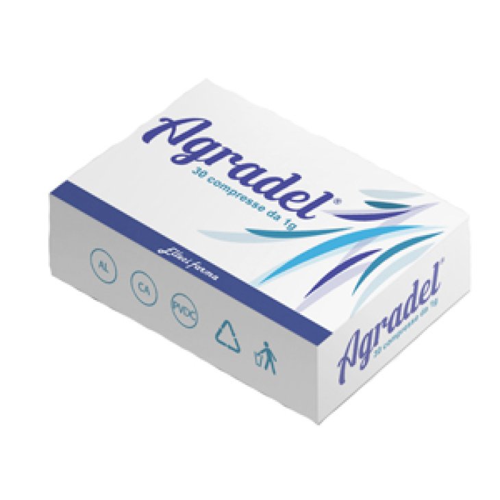 AGRADEL 30 Cpr 1g AGRADEL 30 Cpr 1g