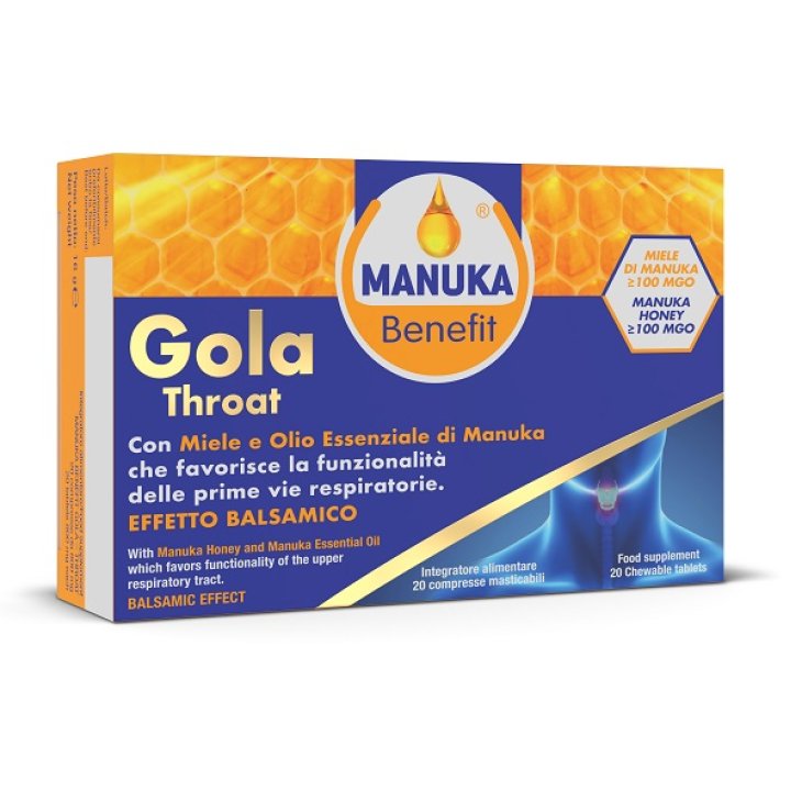 MANUKA Benefit Gola Voce 20Cpr