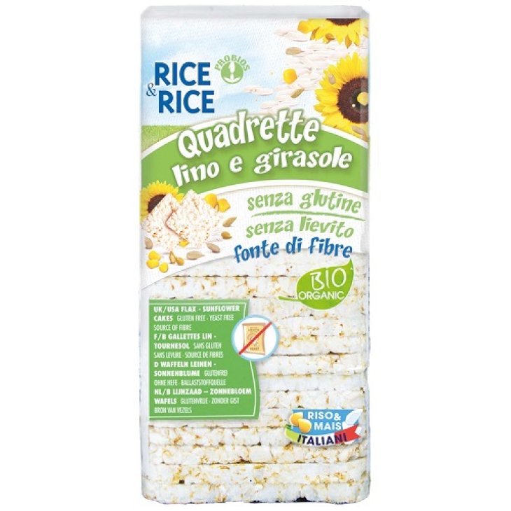 R&R QUADRETTE LINO/GIRASOLE