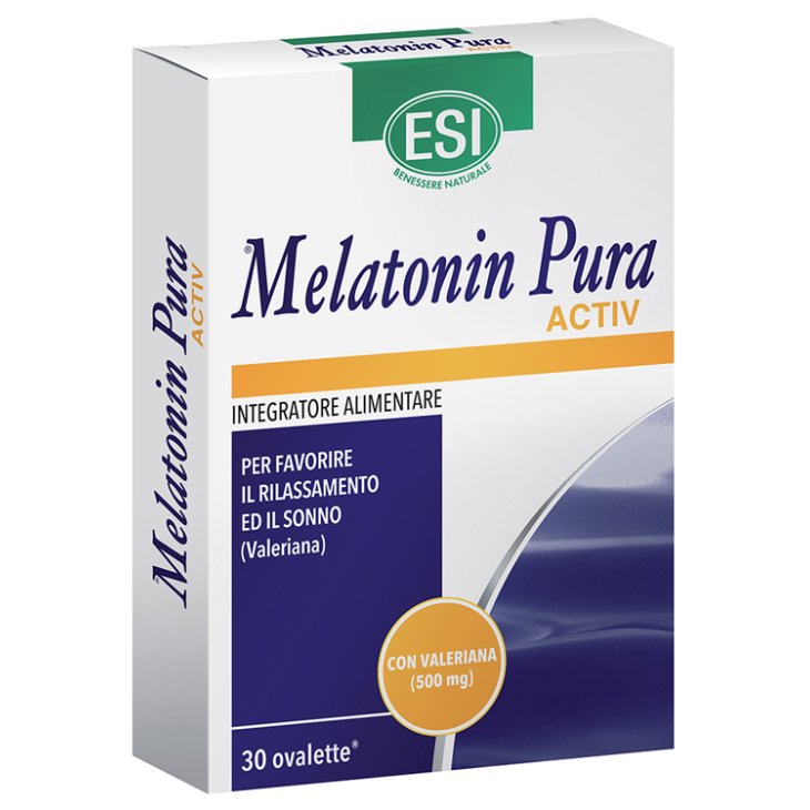 MELATONIN PURA ACTIV 30 OVAL ESI