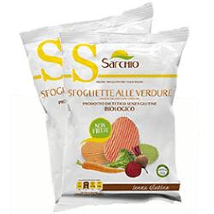 SARCHIO Sfogliette Verd.55g SARCHIO Sfogliette Verd.55g