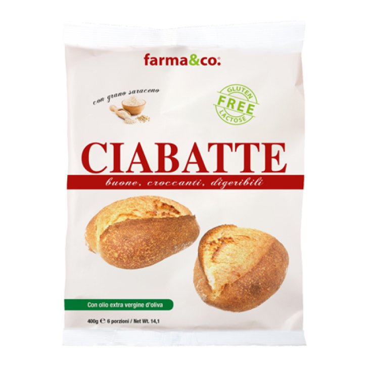 FARMA&CO CIABATTE SURGELAT400G