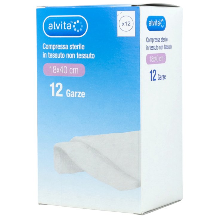 ALVITA GARZA TNT 18X40CM 12PZ