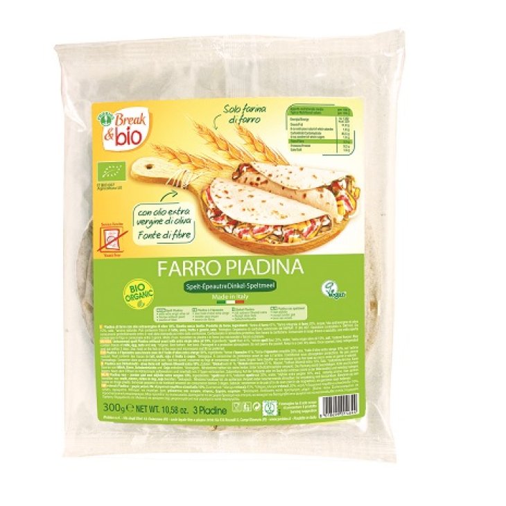 B&B PIADINA 100% FARRO 3X100G