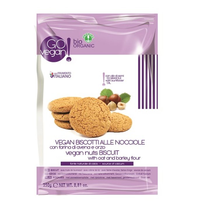 VEGAN BISCOTTI NOCCIOLA 250G