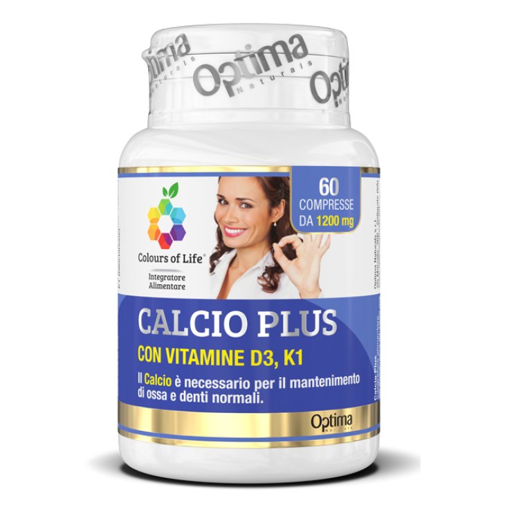 CALCIO PLUS VIT E/K 60CPR OPTIMA