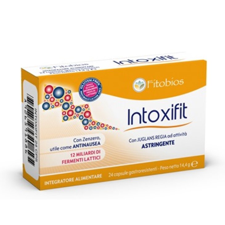 INTOXIFIT 24 Cps 600mg INTOXIFIT 24 Cps 600mg