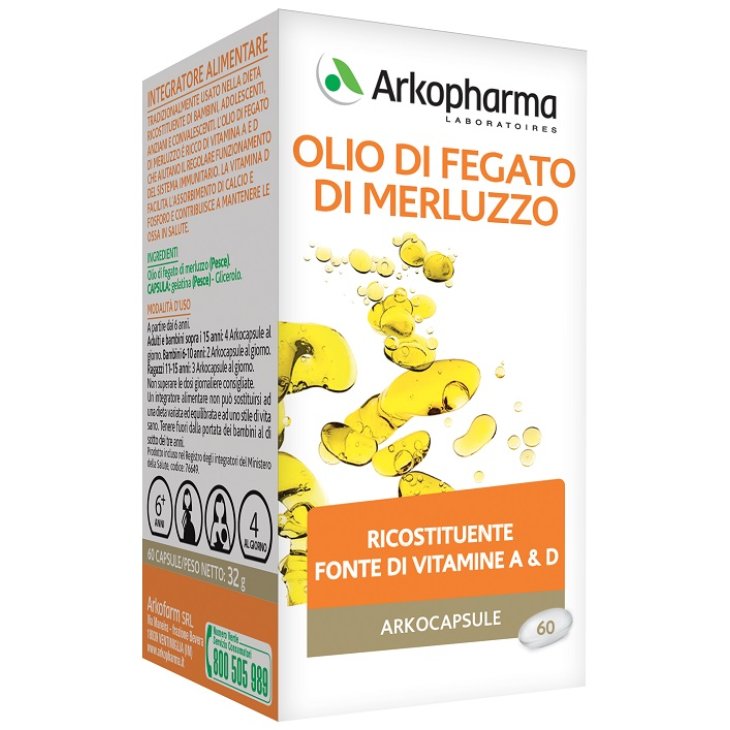 ARKOCAPSULE OLIO FEG MERLUZ 60PR ARKOCAPSULE OLIO FEG MERLUZ 60PR
