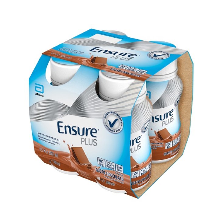 ENSURE PLUS CHOCOLATE 4X200ML