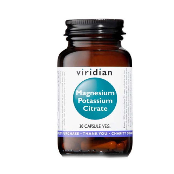 VIRIDIAN MG+K Citrate 30 Cps VIRIDIAN MG+K Citrate 30 Cps