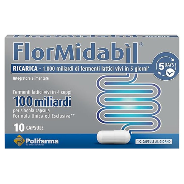 FLORMIDABIL Ricarica 10 Cps
