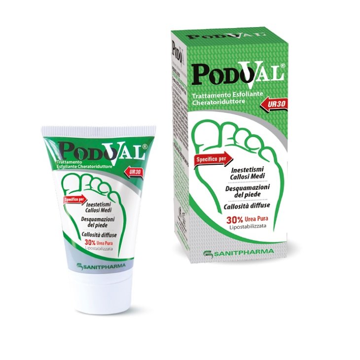 PODOVAL Urea 30 Vellut.50ml
