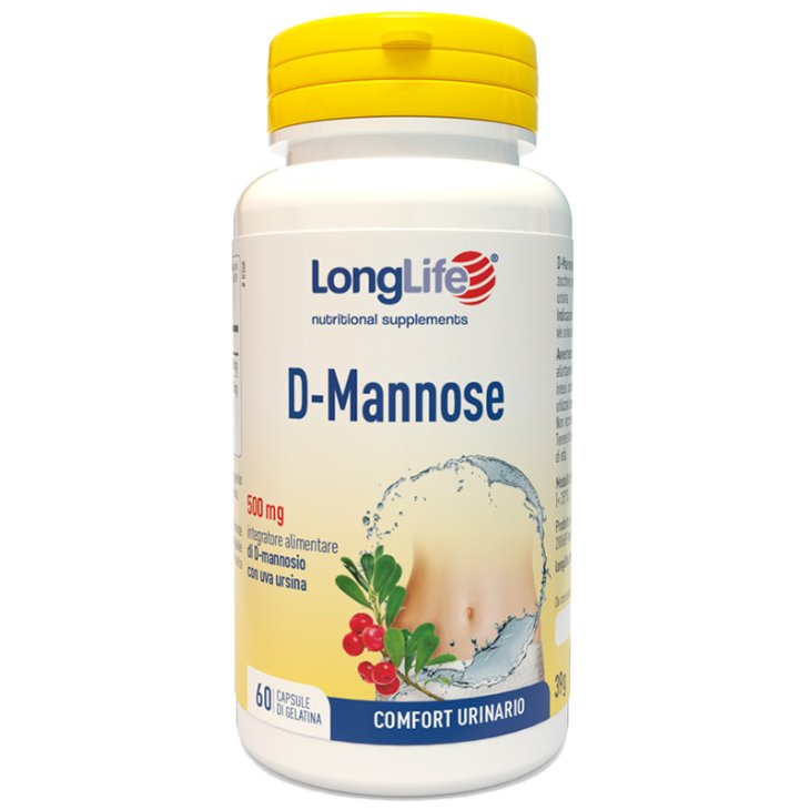LONGLIFE D-MANNOSE 60 Cps