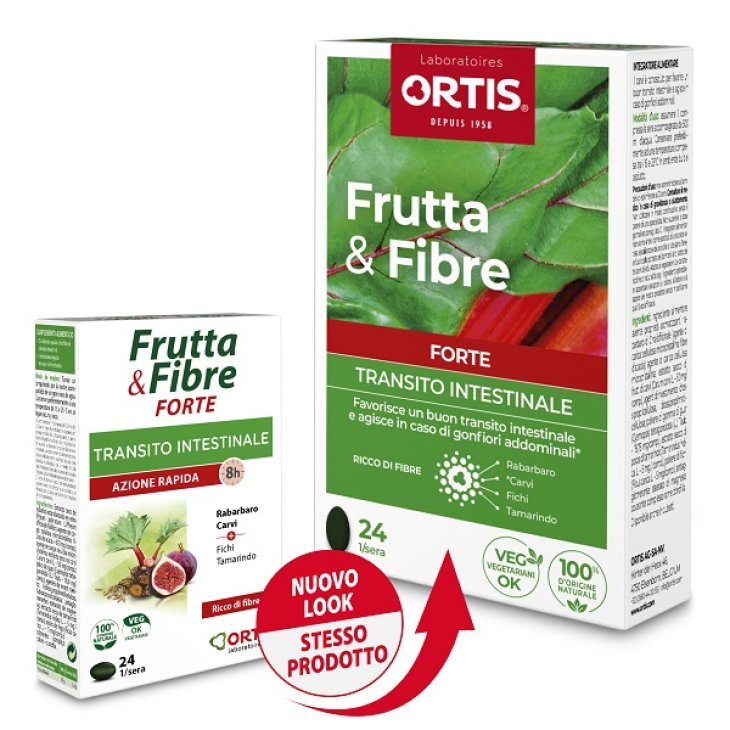 FRUTTA E FIBRE FORTE 24CPR