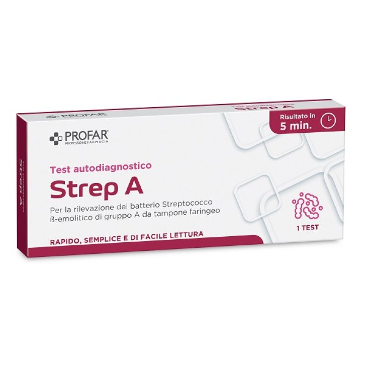 PROFAR TEST STREPTOCOCCO 1PZ