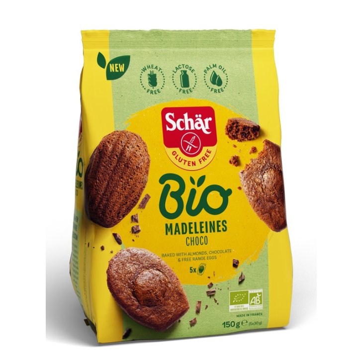 SCHAR BIO MADELEINES CHOCO 5PZ