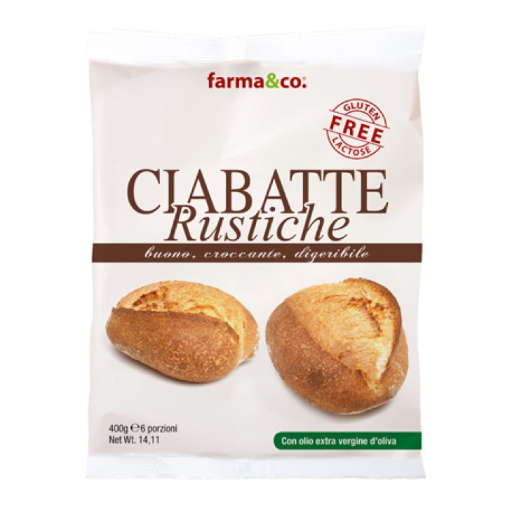 FARMA&CO CIABATTE RUSTICHE400G