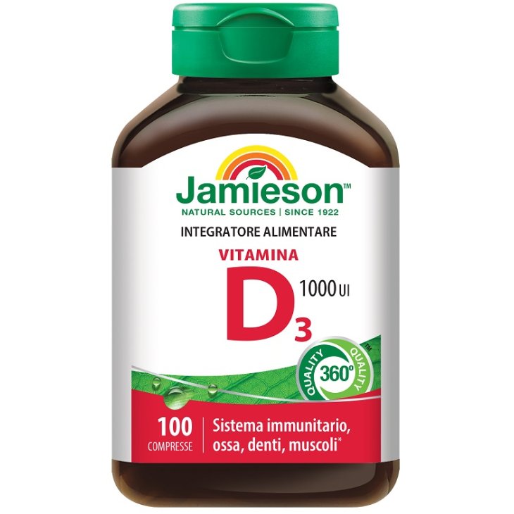 JAMIESON VIT D3 1000 100CPR