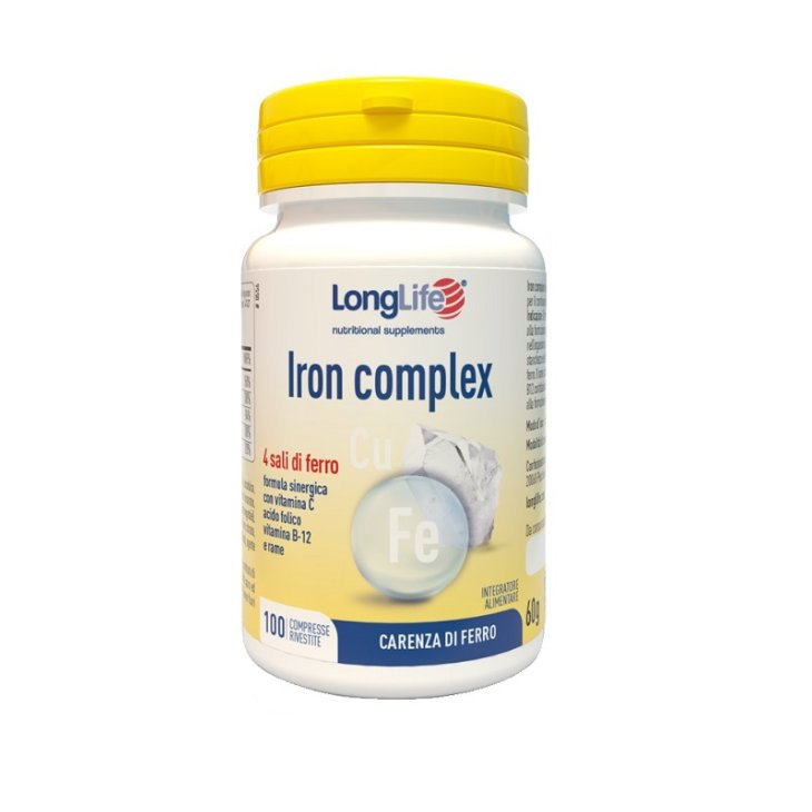 LONGLIFE IRON COMPLEX 100CPR