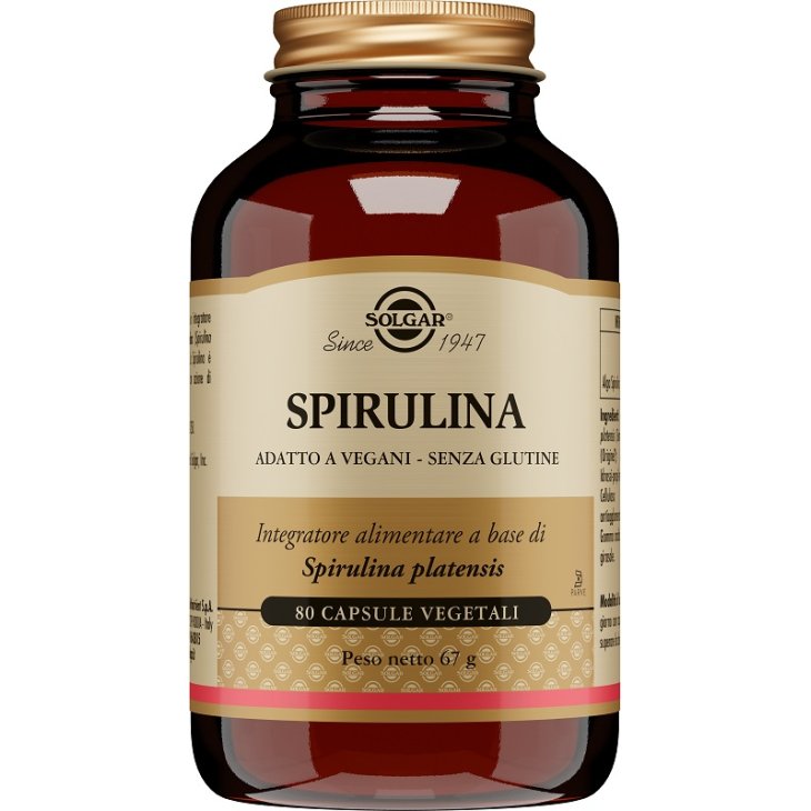 SPIRULINA 80CPS VEG SOLGAR