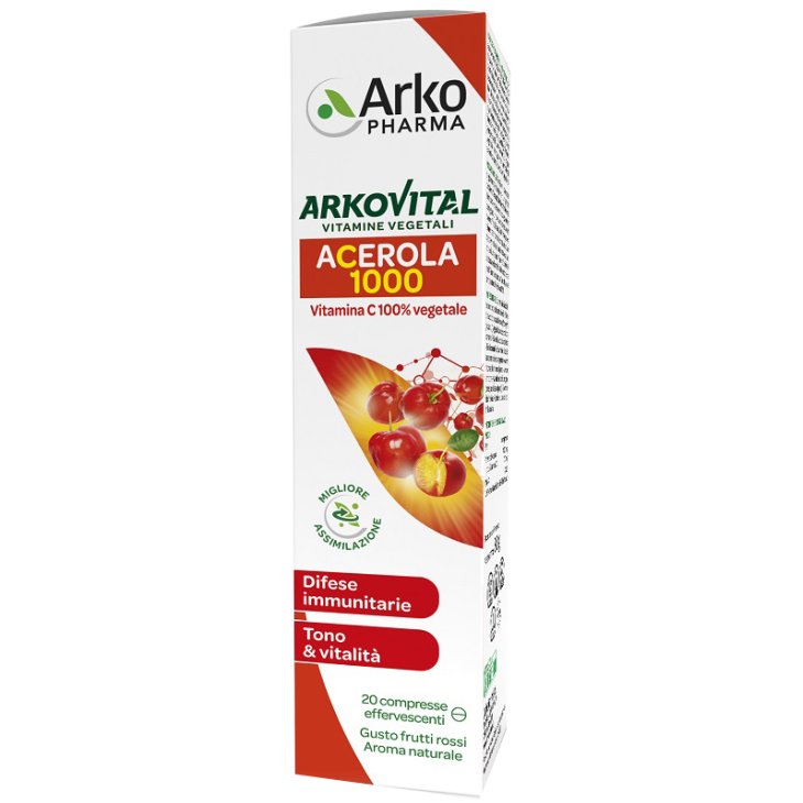 ARKOVITAL ACEROLA EFFERV 20CPR