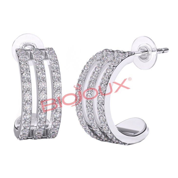 BJT202 ORECCHINI MIAMI HOOP SS