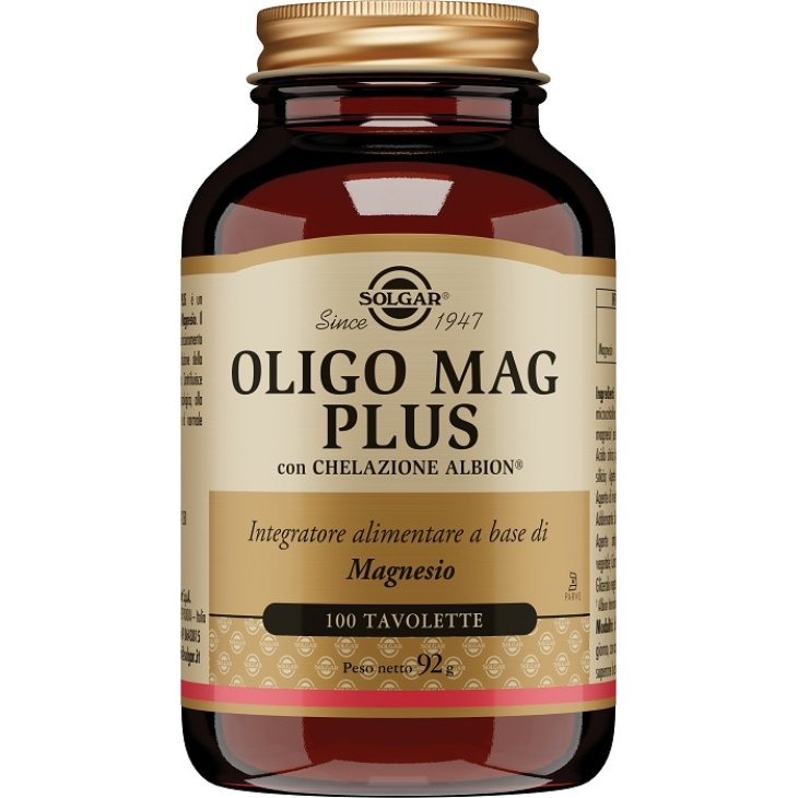 OLIGO MAG PLUS 100TAV SOLGAR