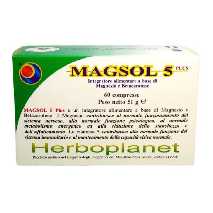 MAGSOL 5 PLUS 60CPR MAGSOL 5 PLUS 60CPR