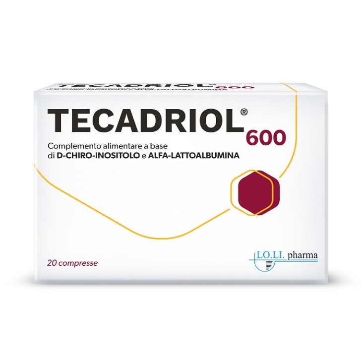 TECADRIOL 600 INT 20CPR 20G TECADRIOL 600 INT 20CPR 20G