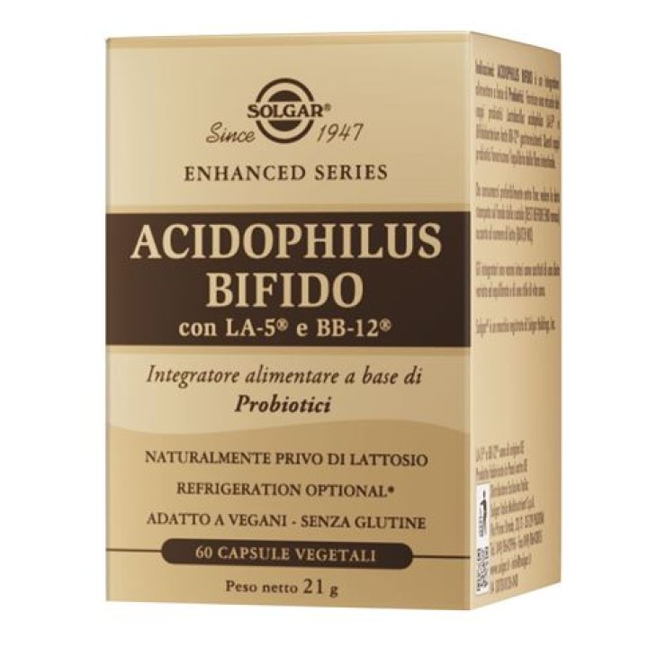 ACIDOPHILUS BIFIDO 60CPS SOLGAR