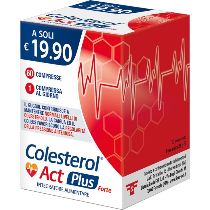 COLESTEROL ACT PLUS FORTE 60CPR