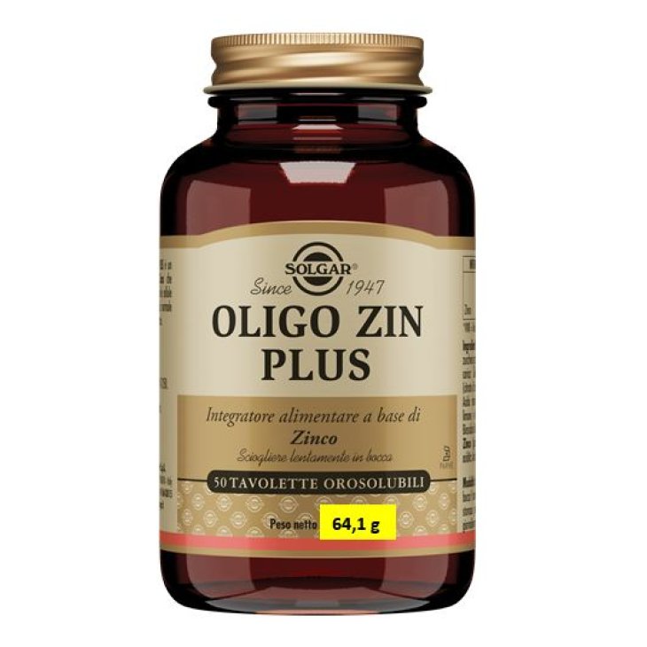 OLIGO ZIN PLUS 50TAV SOLGAR