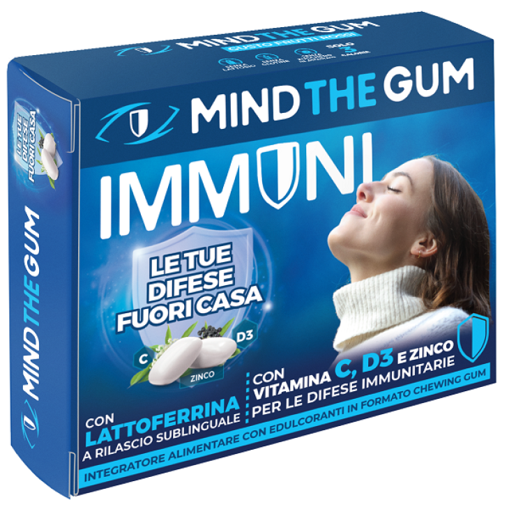 MIND THE GUM IMMUNI C/LATT 18G