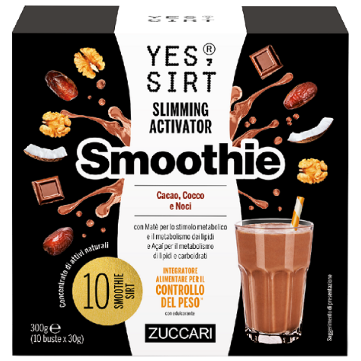 YES SIRT SMOOTHIE CACAO COCCO YES SIRT SMOOTHIE CACAO COCCO