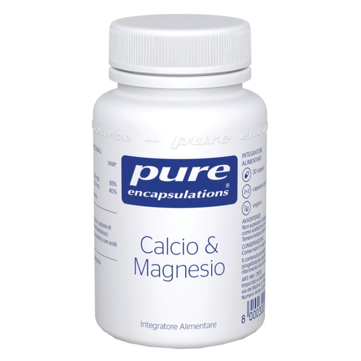 PURE ENCAPSUL CALCIO&MAGN30CPS
