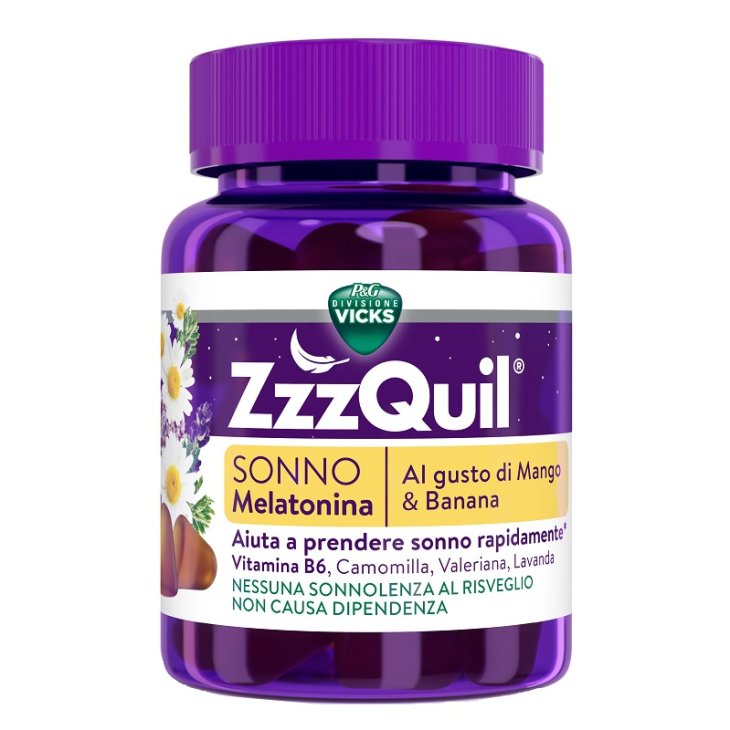 ZZZQUIL Natura Mango&Ban.30Cps