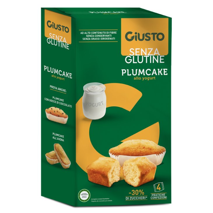 GIUSTO S/G PLUMCAKE YOGURT160G