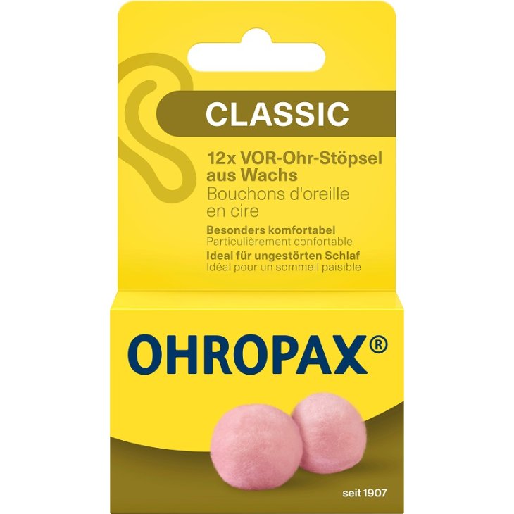 OHROPAX Tappo Auric.Cera 12pz