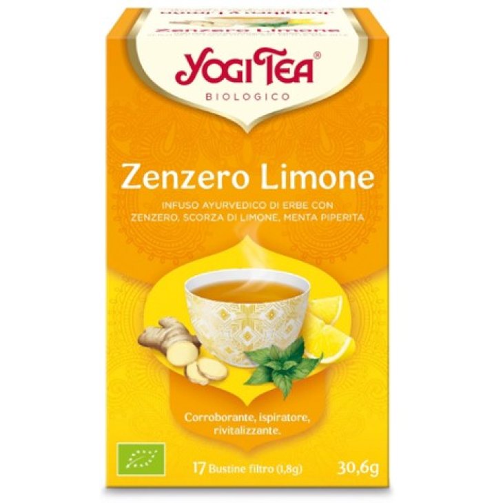 YOGI TEA ZENZERO LIMONE 30,6G<