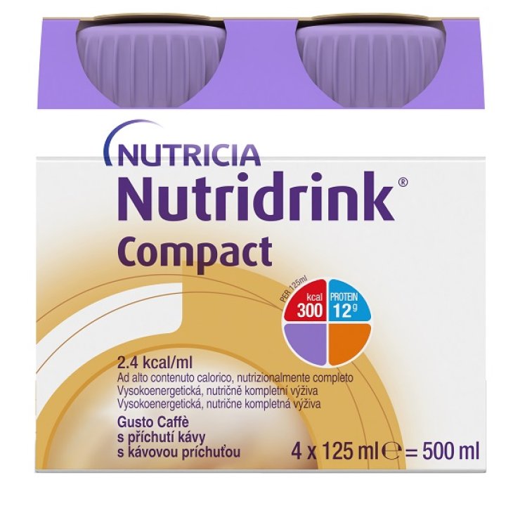 NUTRIDRINK COMPACT CAFFE'4X125ML