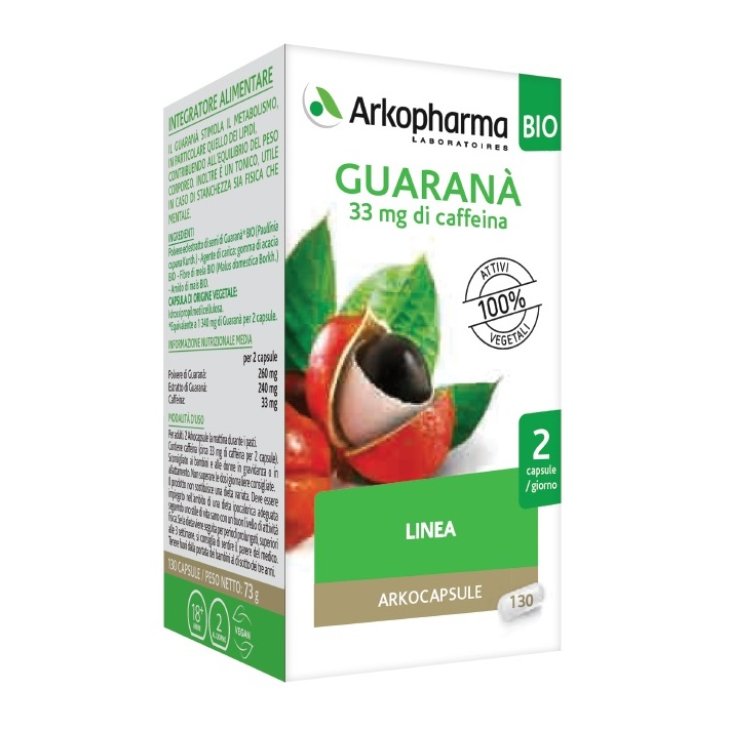 ARKOCAPSULE GUARANA 130CPS BIO